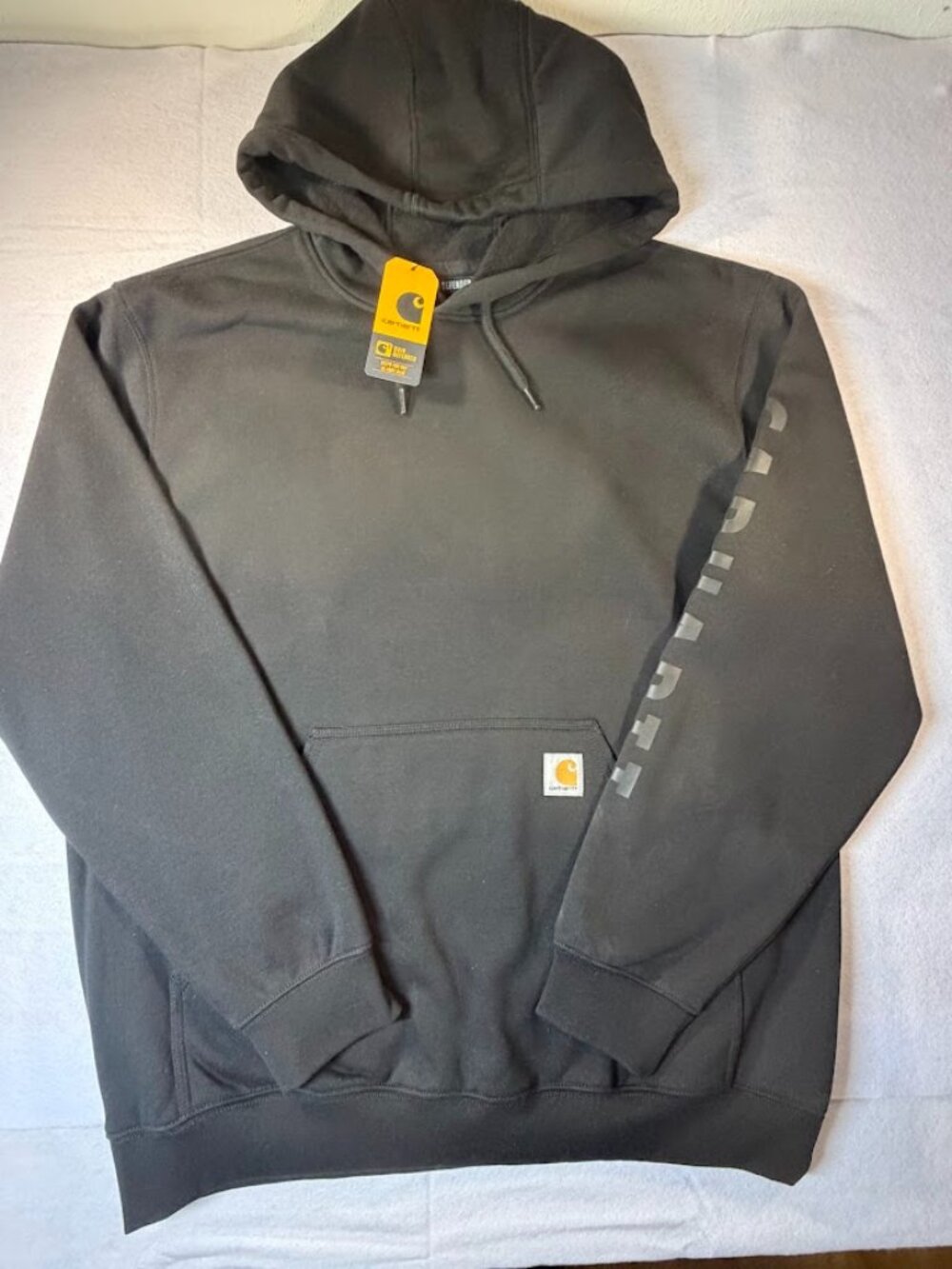 Carhartt Rain Defender Hoodie Black in color NWT